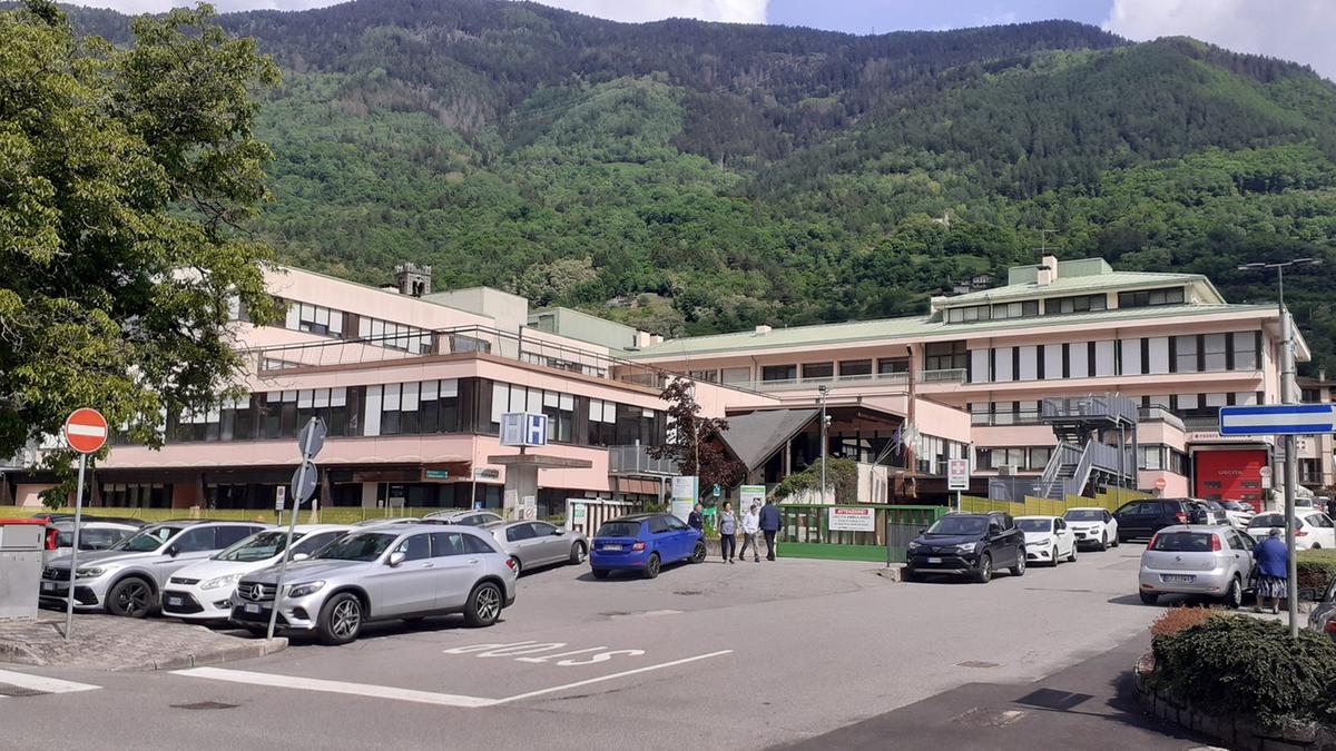 Ingresso della struttura ospedaliera